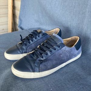 Camper Blue Leather Sneakers